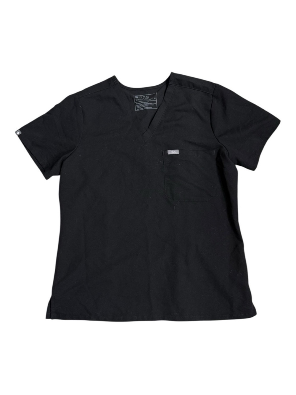 Figs Women’s Catarina One-Pocket Scrub Top EUC